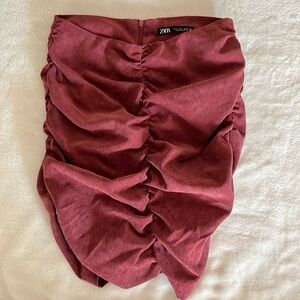 ZARA Ruch Skirt size small